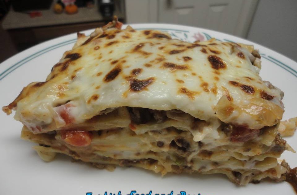 Ground Beef Lasagna (Kiymali Lazanya)