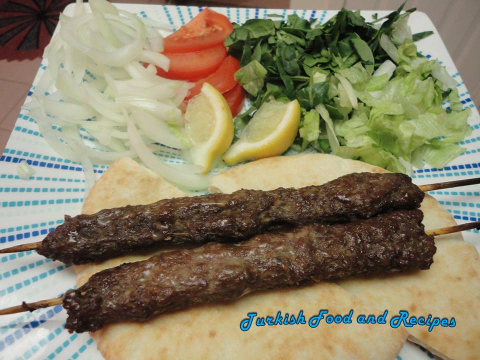 Turkish Food and Recipes Adana Kebab (Adana Kebabi)