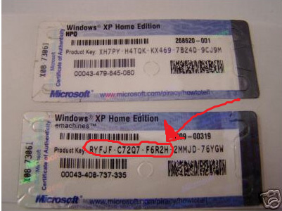 Microsoft Windows Serial Number