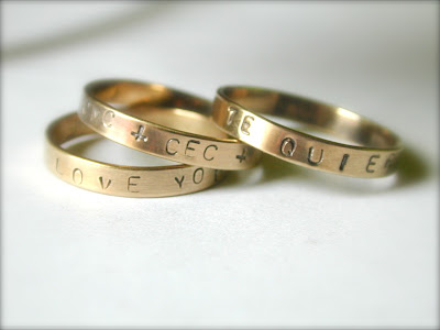 Quite a few also offer an alternative to the standard wedding band as well