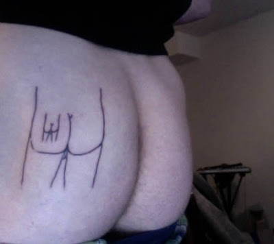Crazy Butt Tattoos