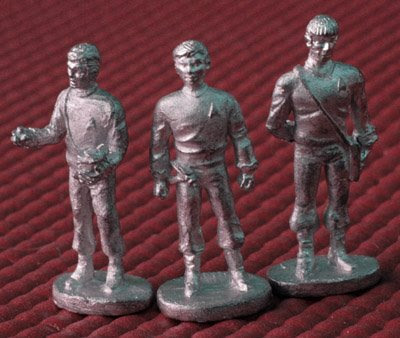Ultimo Avamposto Star Trek Game tokens - 35mm miniatures for McCoy, Kirk and Spock