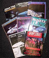 FASA Star Trek Technical Combat Simulator books