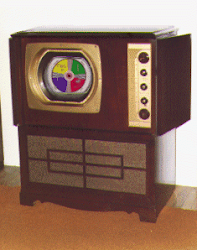 The only Field Sequential TV Receiver Model produced in the U.S.