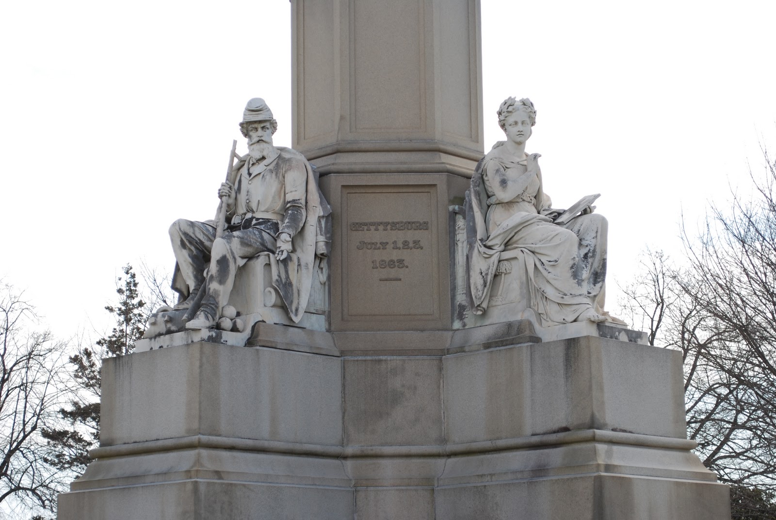 Photo's of Gettysburg Soldiers National Monument