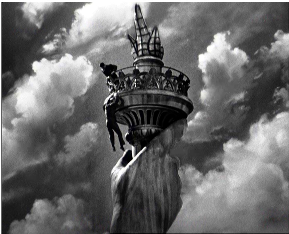 Matte Shot a tribute to Golden Era special fx SABOTEUR a showcase