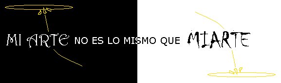 mi arte no es lo mismo que miarte