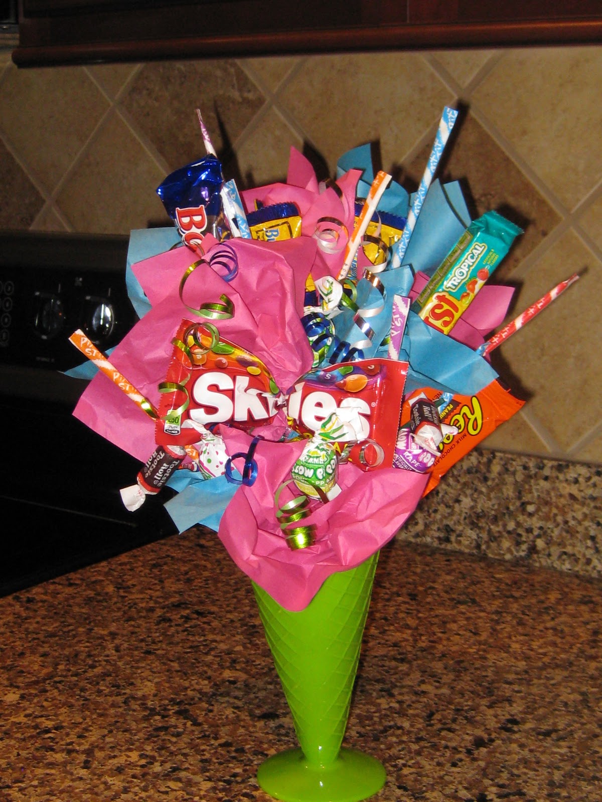 Dots of Candy Candy Bouquets