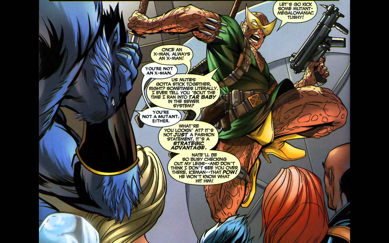 TIL Deadpool described himself as "Ryan Reynolds crossed with a shar