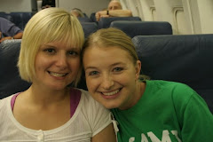 Josie and I on the plane