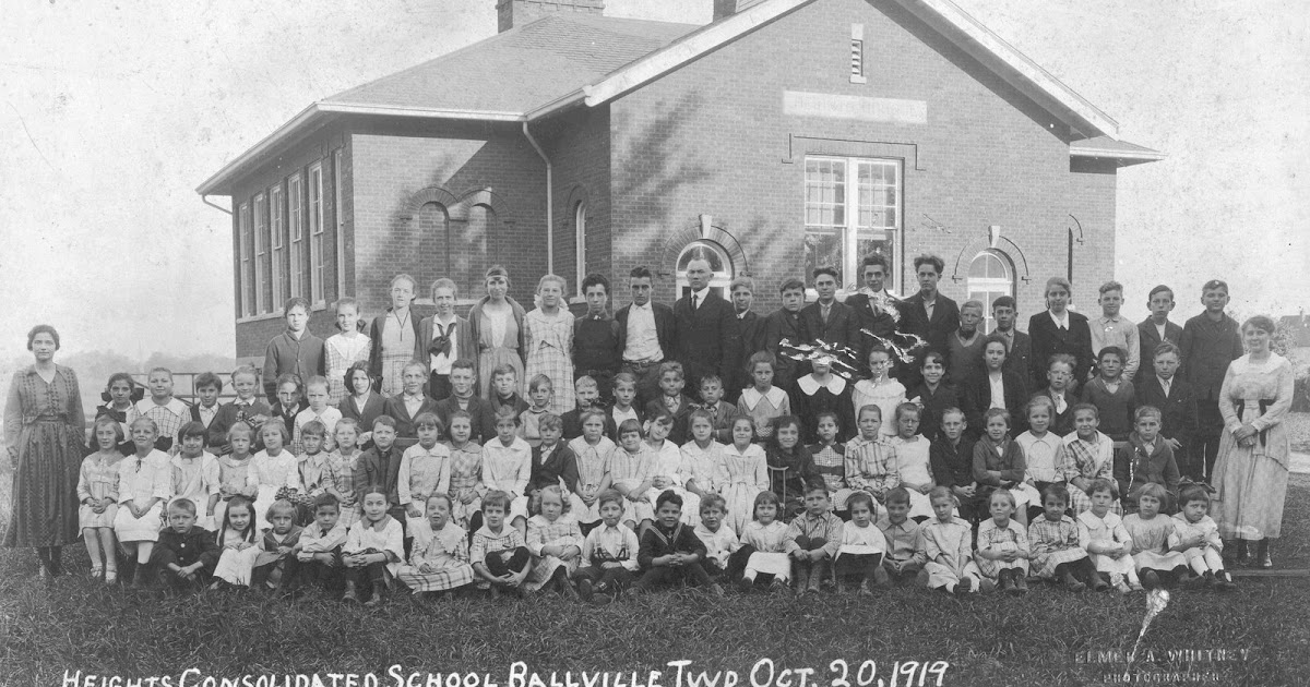 Ohio's Yesterdays Heights Consolidated School, Ballville Twp