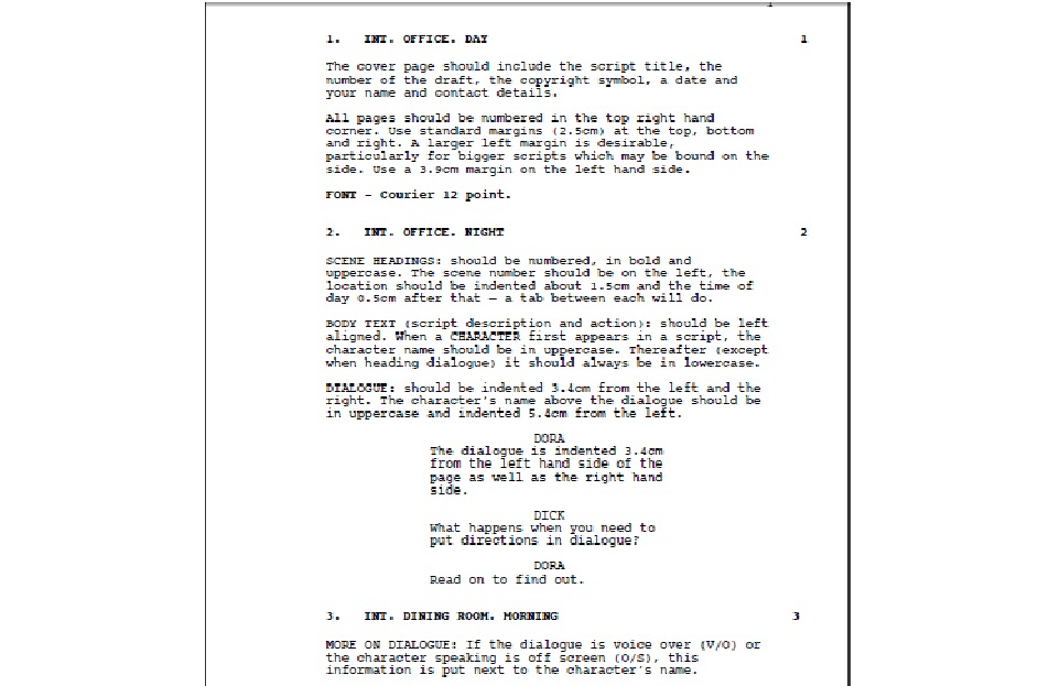 foundation production main task script layout