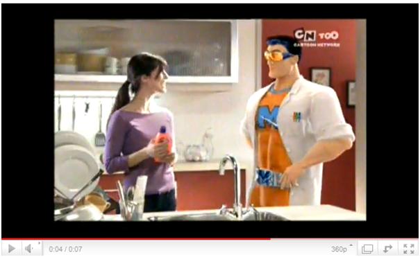 Mr Muscle Advert