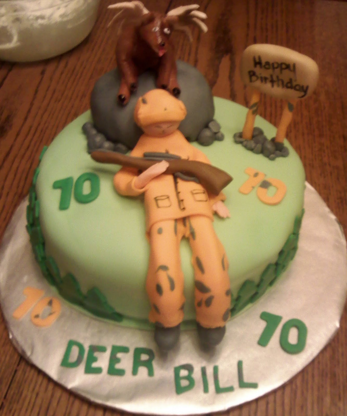Sammy B S Cakes And More Happy Birthday Deer Bill