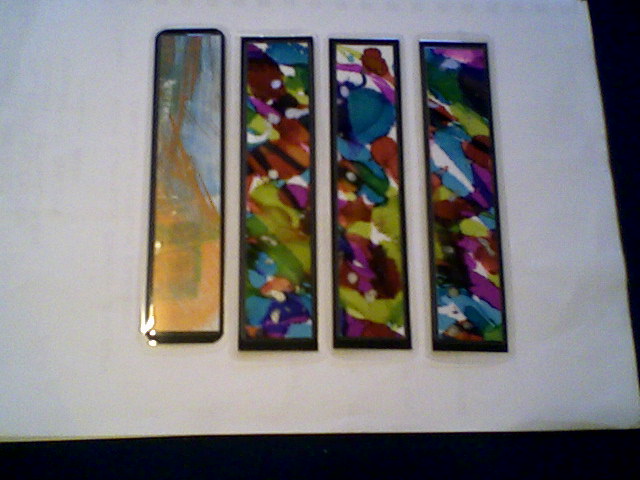 Bookmarks made for a swap