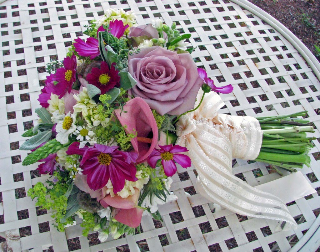 Steven Bruce Design Andy & Mikey and Julie's bouquets