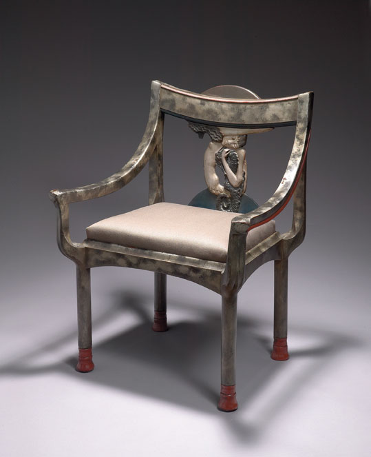 aestheticus rex of serpents and sirens rare eileen gray chair on