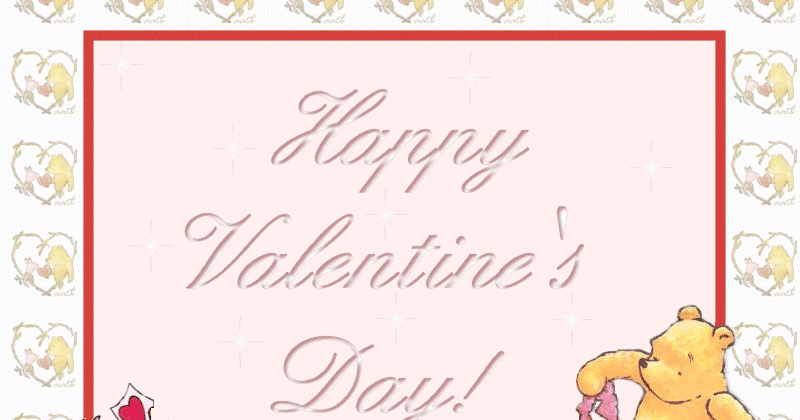 Valentine's Day Wallpapers: Winnie The Pooh Valentines Day Wallpaper