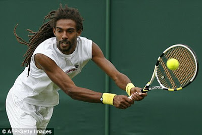 There is a Jamaican male tennis player at Wimbledon&hellip;