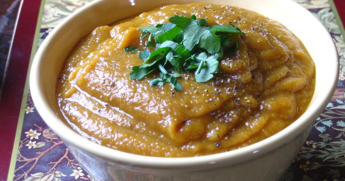 Recipes from 4EveryKitchen Puree of Roasted Vegetable Soup