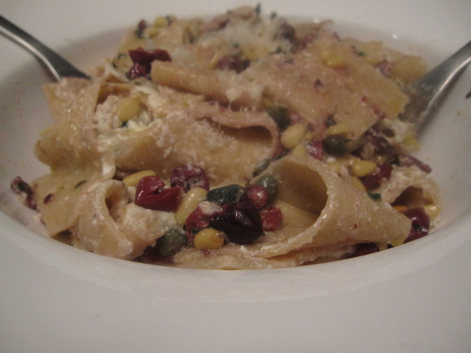 Recipes from 4EveryKitchen Roasted Garlic, Ricotta and Kalamata Olive