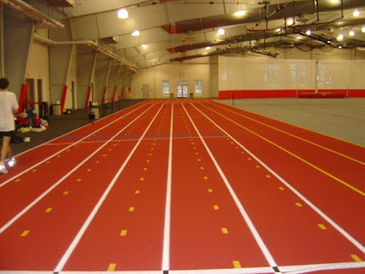 track indoor field facility lanes meter school richmond tracks ramblings steve taylor christopher st competition flat