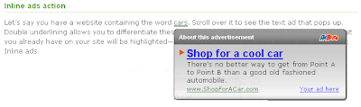 AdBrite inline ads example 2