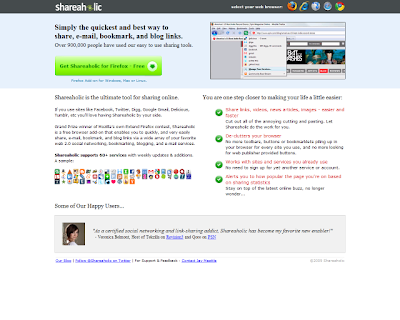 Shareaholic manage all your sharing from one place