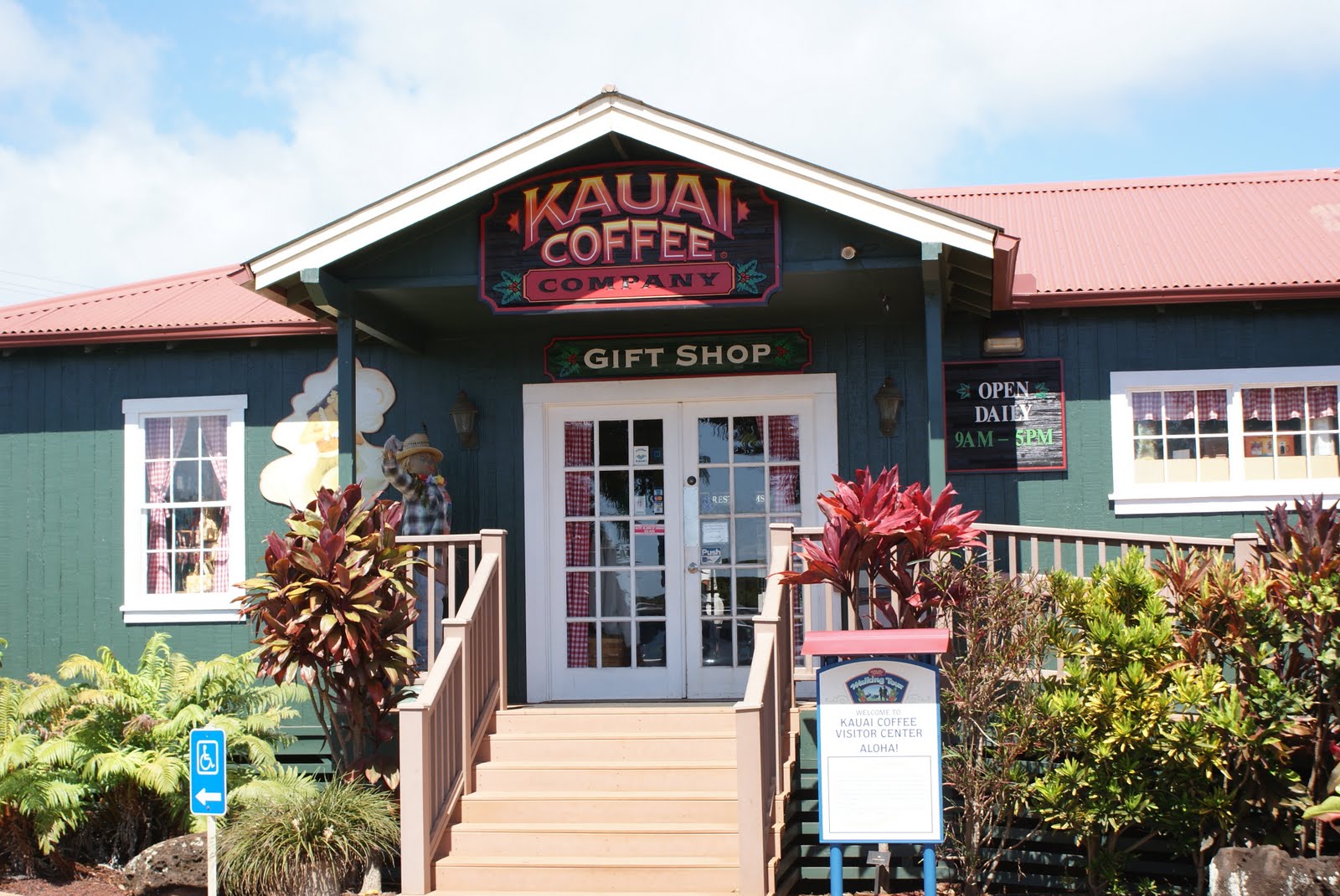 all because two people fell in love Kauai Coffee Company & Museum