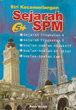 Ni buku yang ayah saya buat. Sejarah tuk SPM. Visit this blog about the book