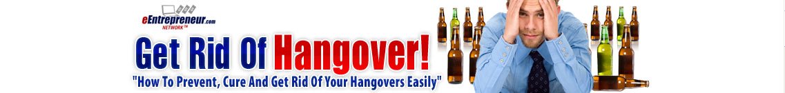 get rid of hangover headache