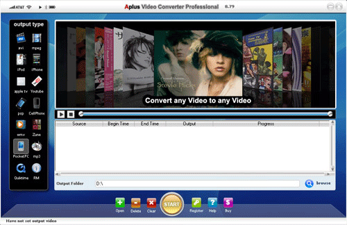 Aplus Video Converter Screenshot