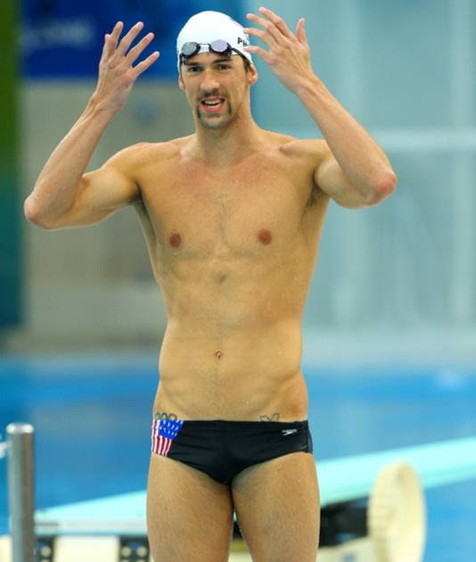 Micheal Phelps.