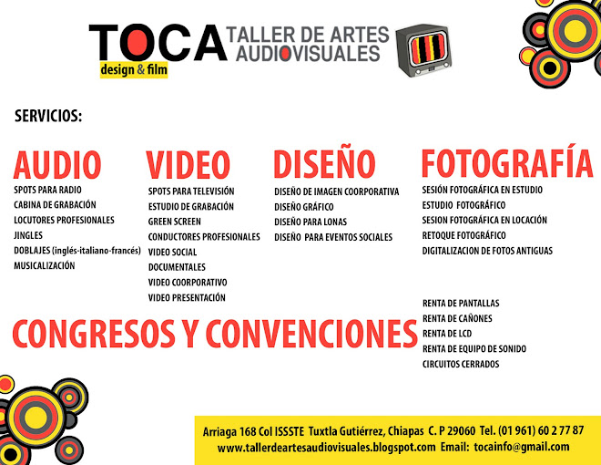 TOCA TALLER DE ARTES AUDIOVISUALES