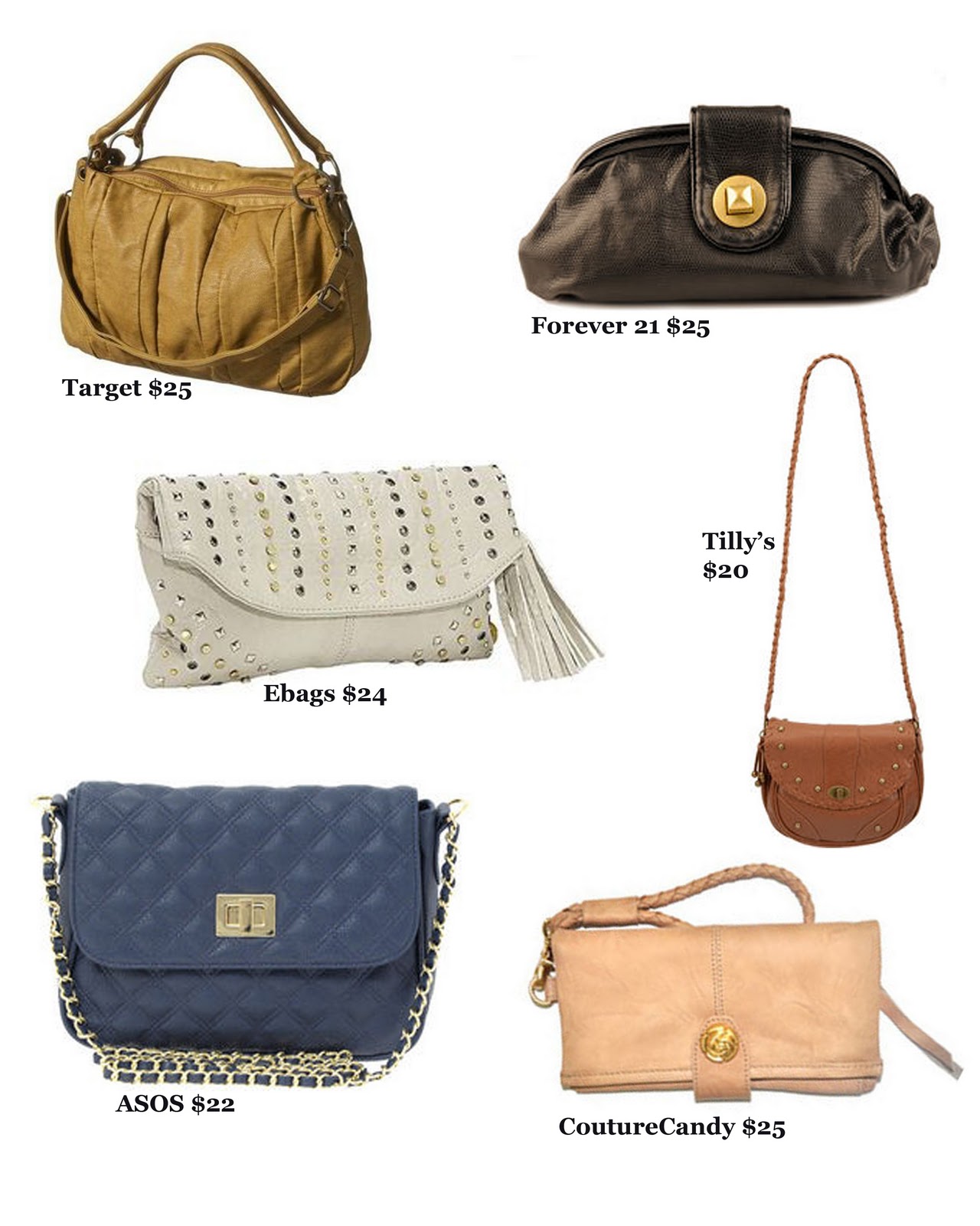 B Collaborative Bags 25 & Under