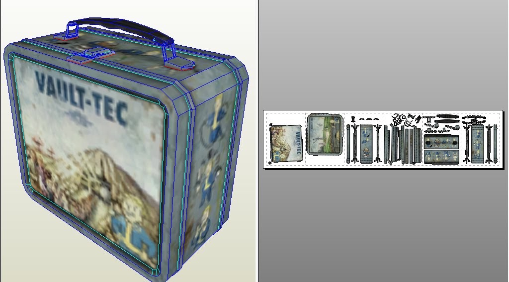 Evans Papercraft Blog More Fallout New Vegas soon!!!