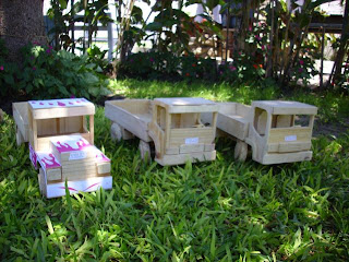 Tilly el Artesano: Juguetes para niños - Camiones