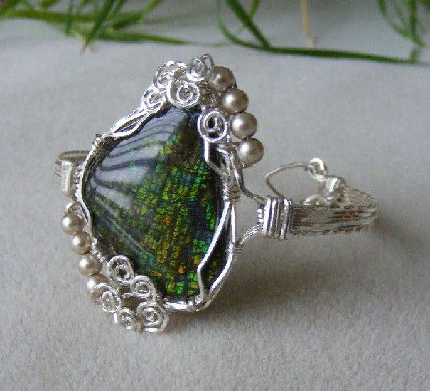 Lady V's Beads n' Things Ammolite Bracelet
