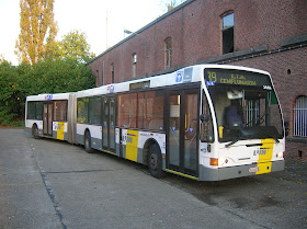 Dagelijkse Bussen Van Een Lijnchauffeur Oktober 2009