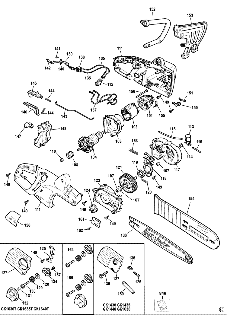 chainsaw parts