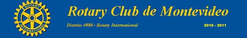 Rotary Club Montevideo 2010 - 2011