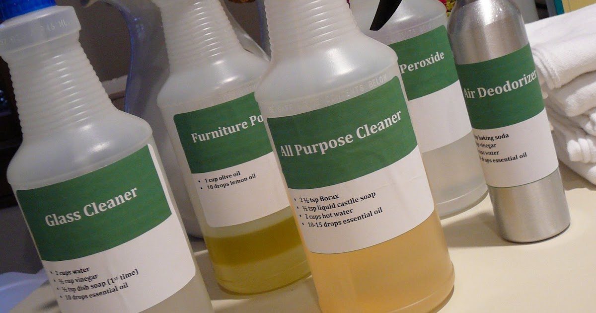 Building Food Storage and Using It Homemade EcoFriendly Cleaning Products