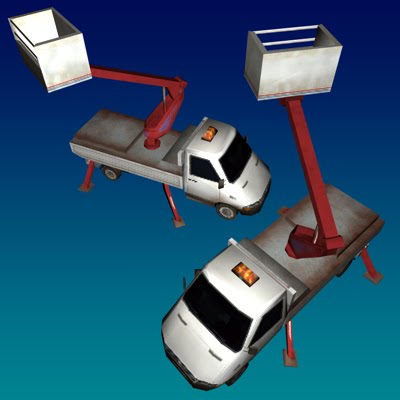 3D Model of Recovery Car 2