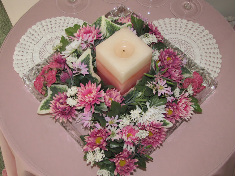 Heart-Shaped Centerpiece