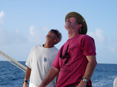 Typical pose of the sailor.