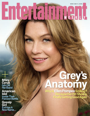 Ellen Pompeo graces the cover and pages of Entertainment Weekly and 