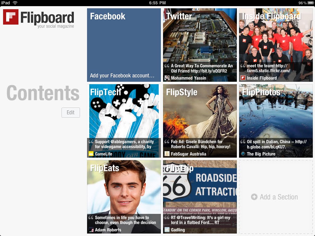 Flipboard Ipad