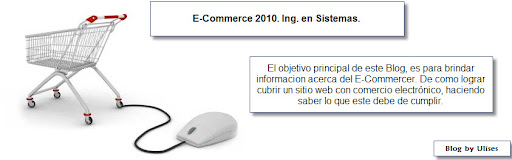E-Commerce 2010. Ing. en Sistemas.