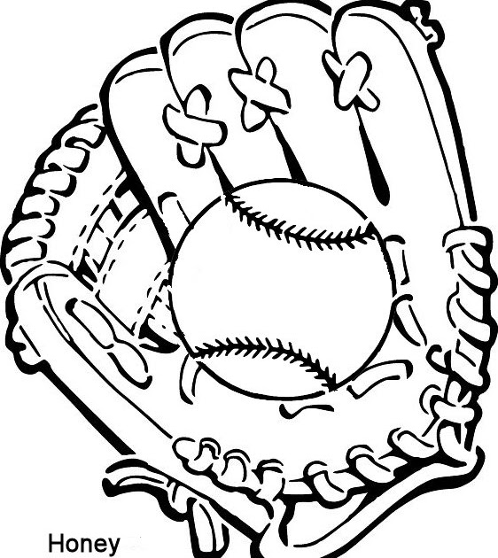 Honey's Free Scroll Saw Patterns Ball and Glove Free Scrolling Template