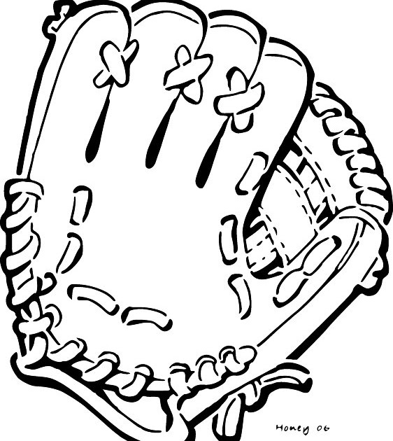 Honey's Free Scroll Saw Patterns Baseball Glove Free Scrolling Pattern